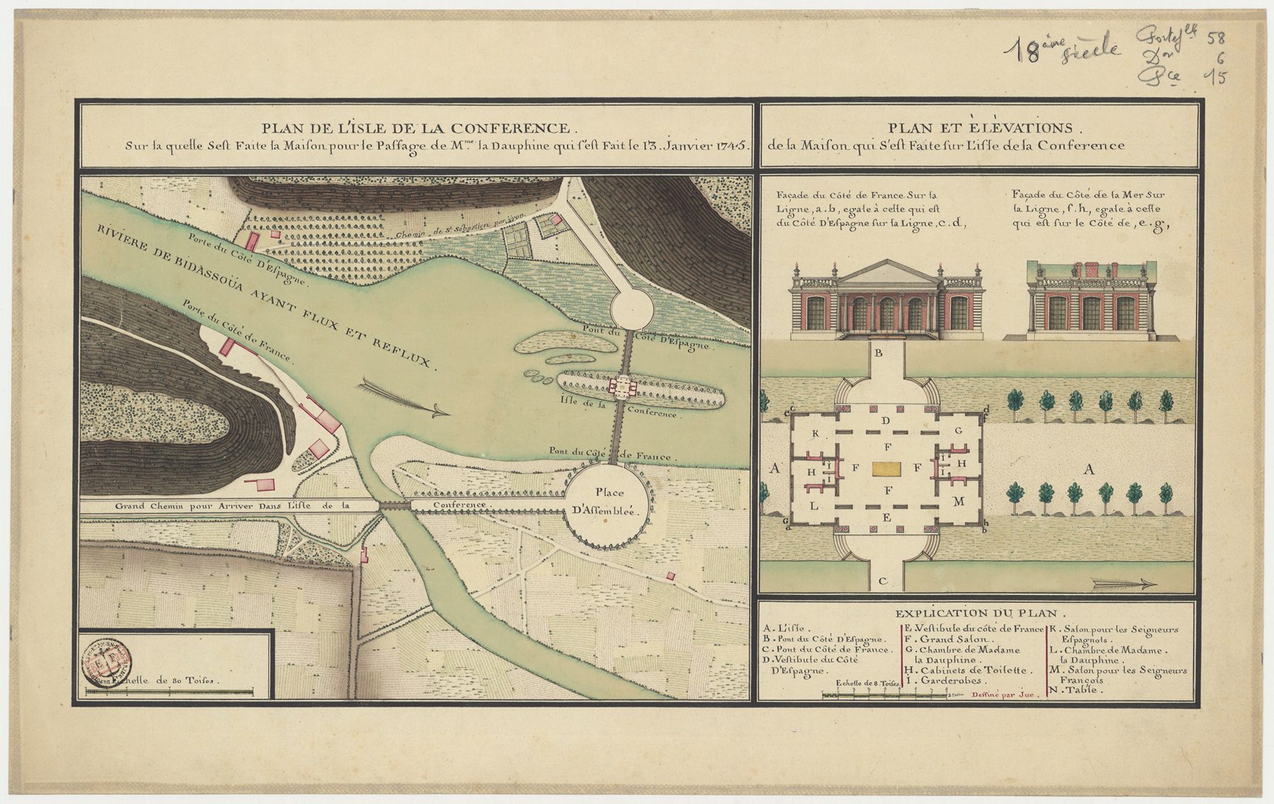 an 18th-century illustration of the remise of maria Teresa Rafaela