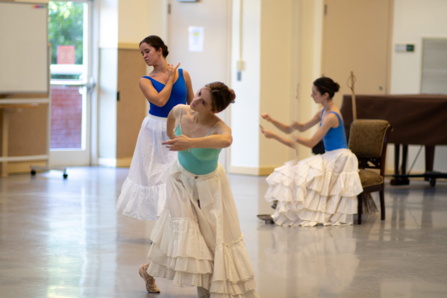 dancers in rehearsal