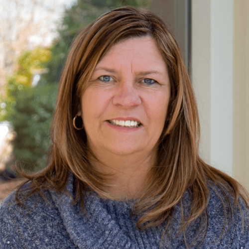 Lisa Addison headshot in Robinson Hall