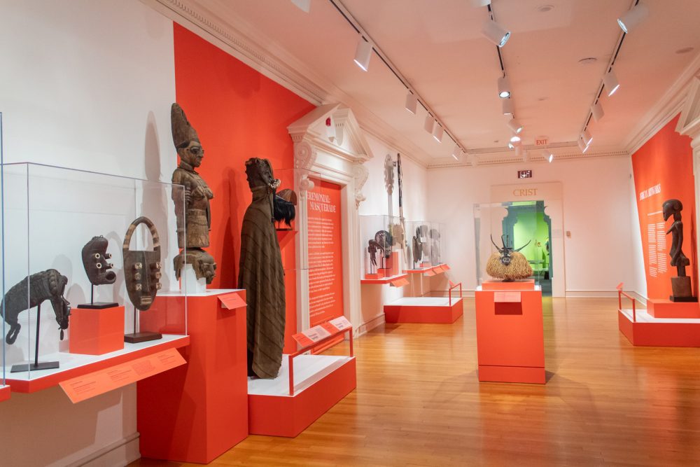 African art gallery in Mint Museum.
